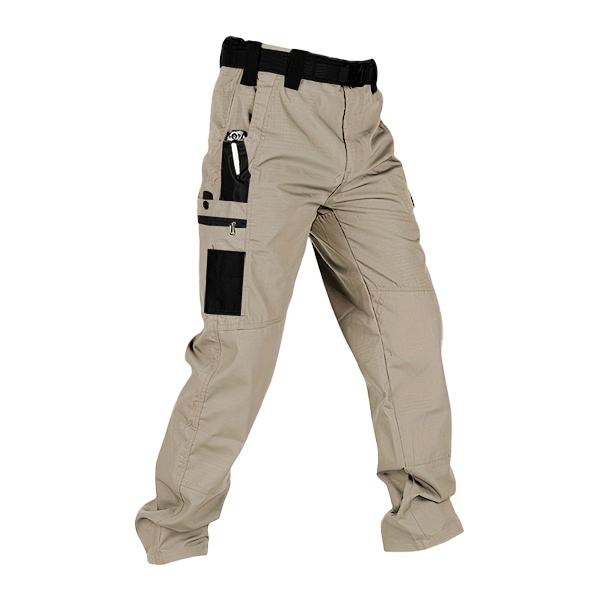 Men's Solid Color Tactical Work Pants