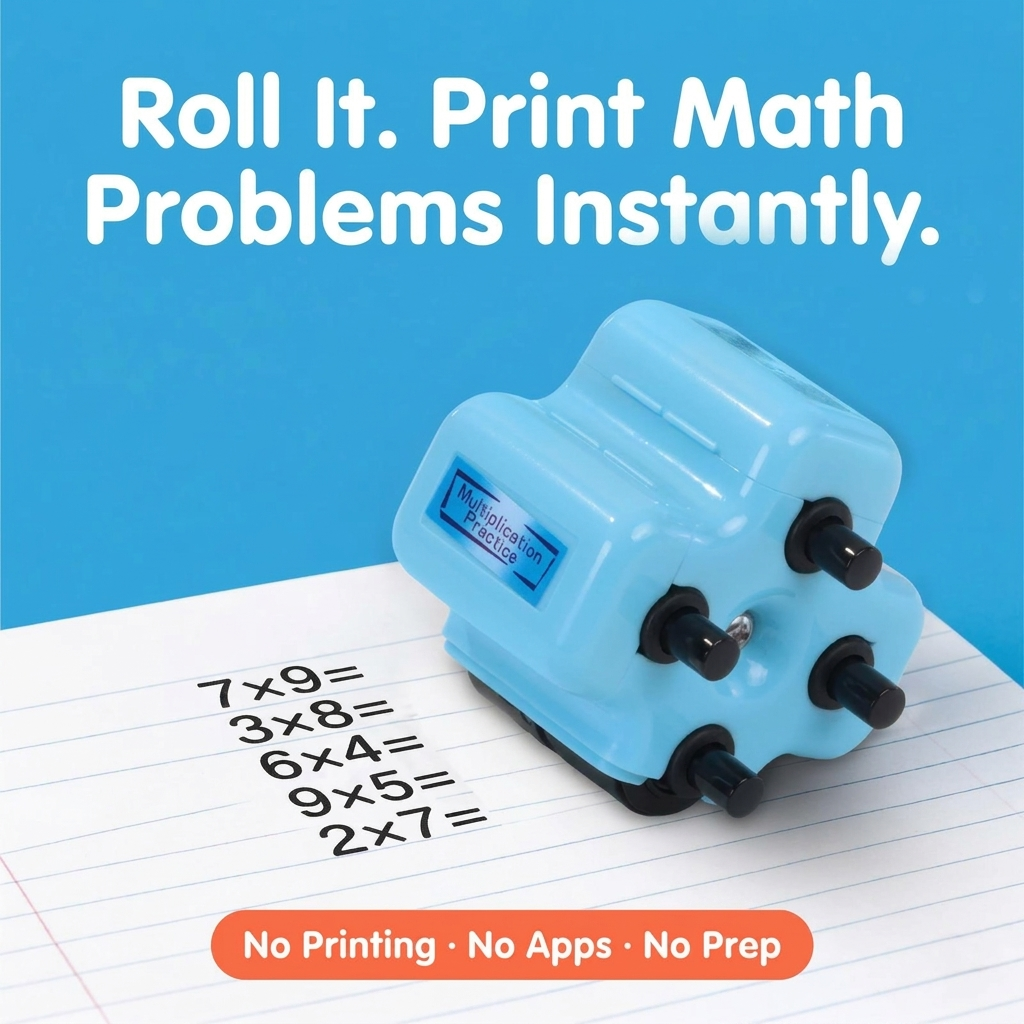 Ready4School 4 in 1 Roller Stamp